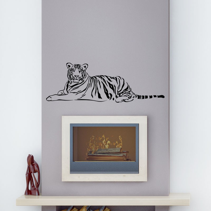 Sticker mural Animal sauvage Tigre