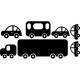 Sticker voitures, car et camion