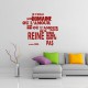 Sticker Ne me quitte pas - Jacques Brel